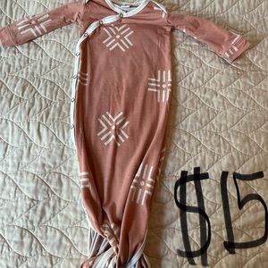 Copper Pearl knotted gown